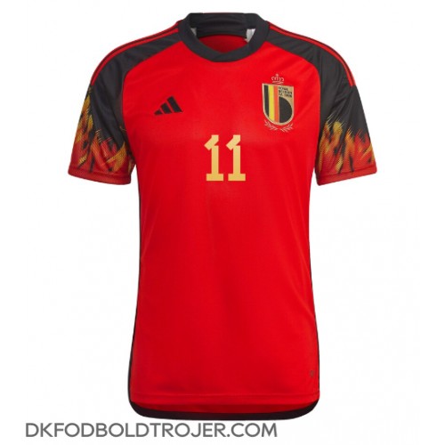 Billige Belgien Yannick Carrasco #11 Hjemmebane Fodboldtrøjer VM 2022 Kortærmet